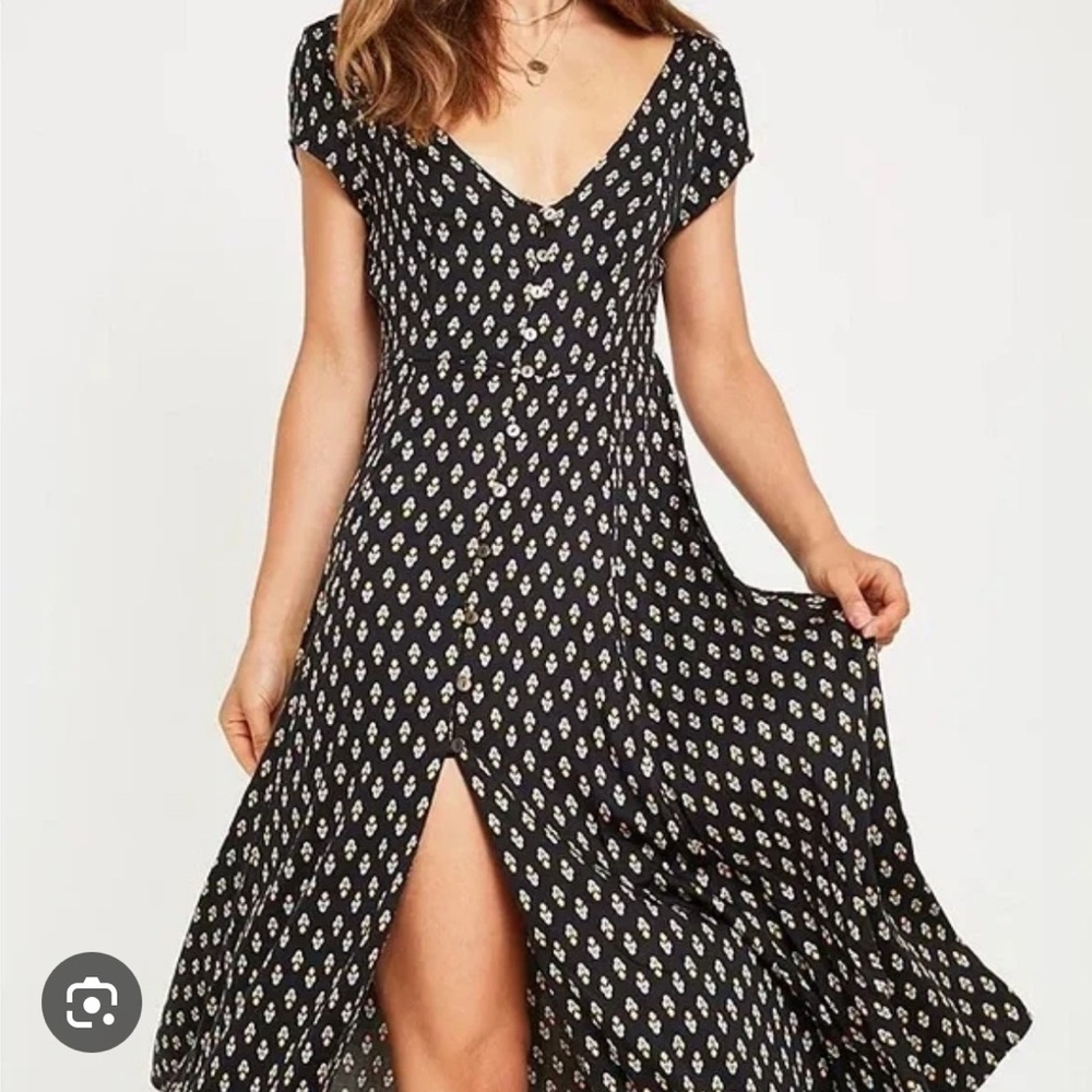 Urban Outfitters Black and White Maxi Sundress